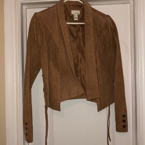 Suede jacket